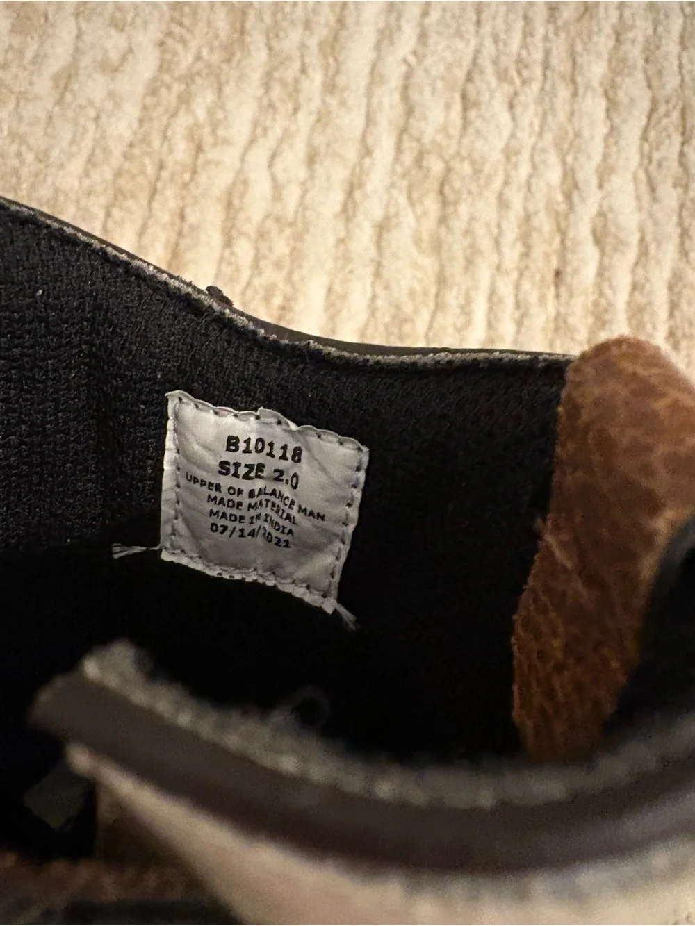 Baby Brown and Cream Western Pull-On Boots